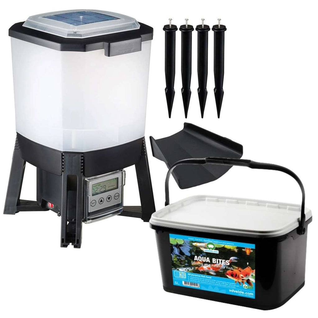 Vis Voerautomaat + AQUA BITES 5L