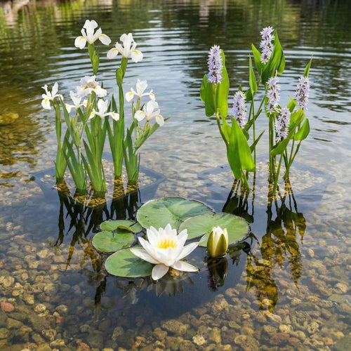 Witte Waterplanten
