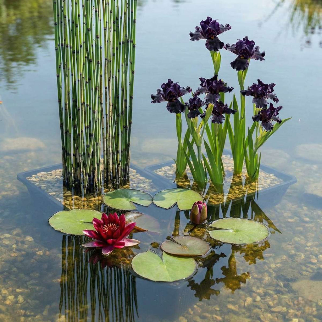 Set Zwarte Waterlelie