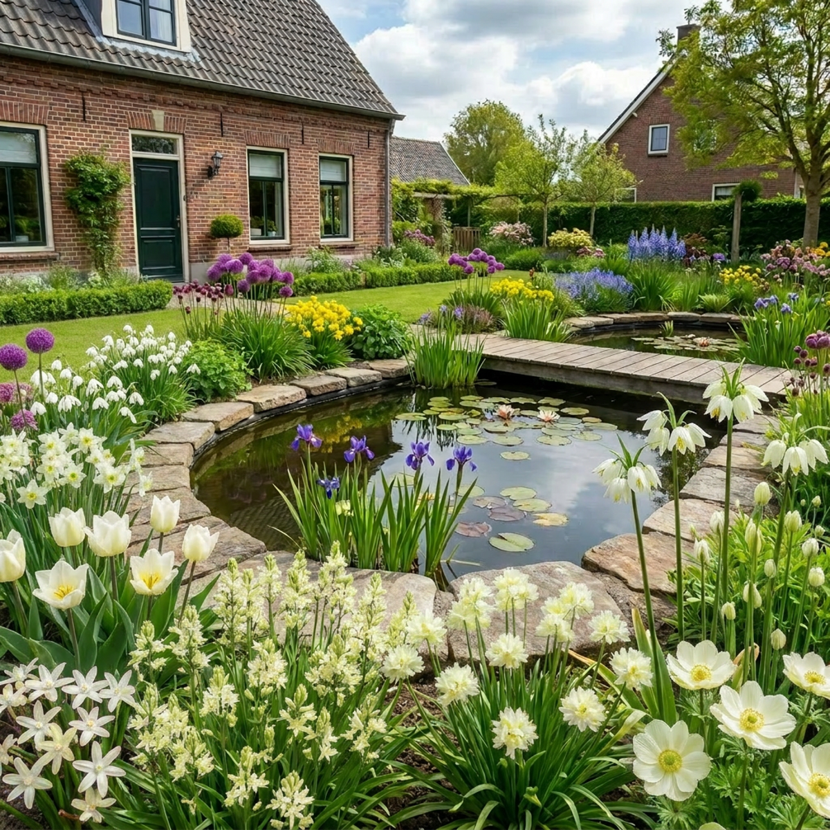 AQUA BULBS White Mix - Witte Bloembollen