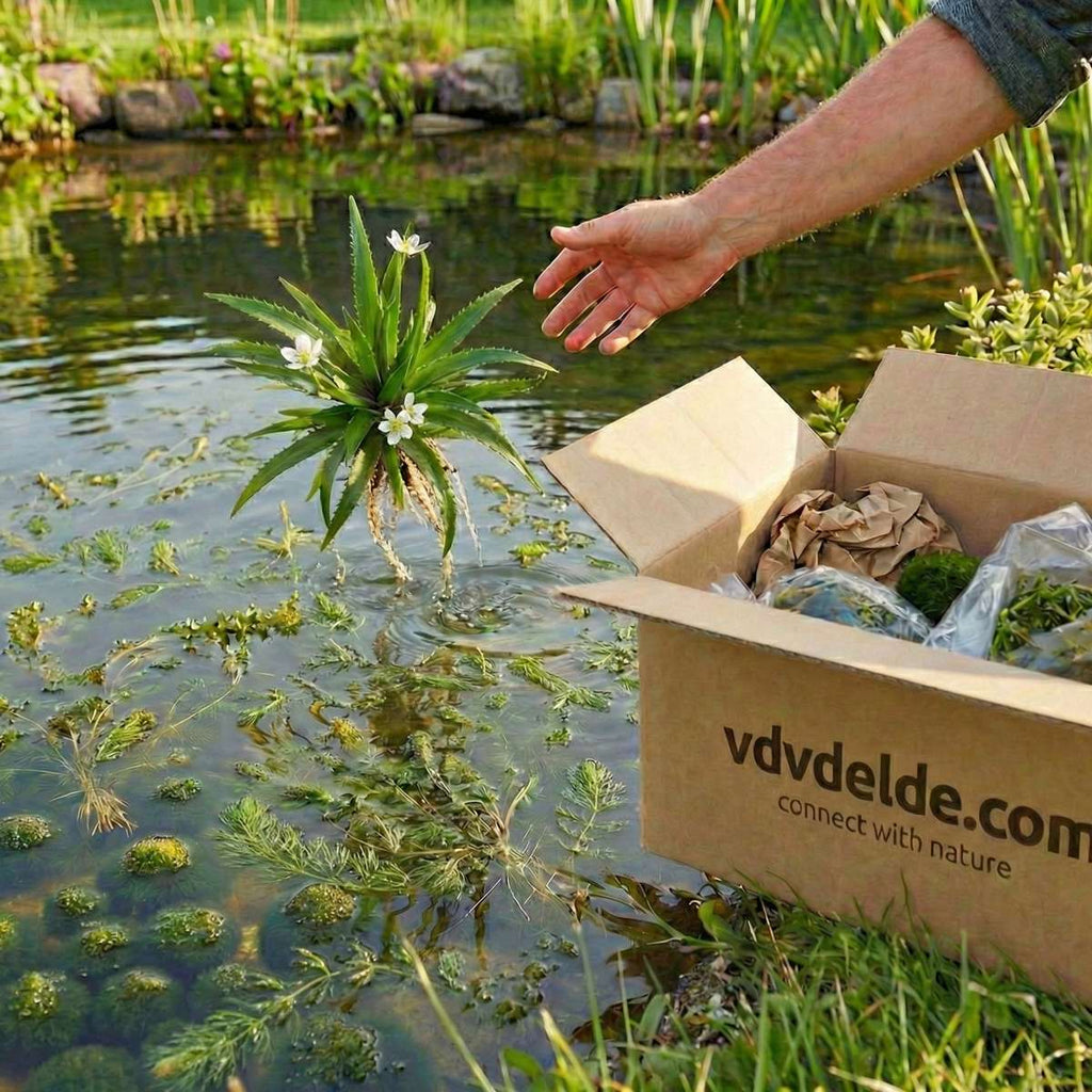 Zuurstofplanten Pakket tegen Groen Water 100-400L