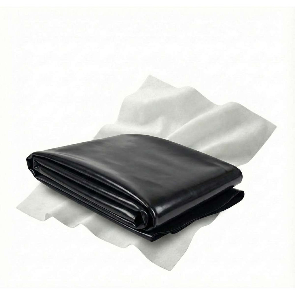 PVC Vijverfolie 6x5m + Beschermdoek