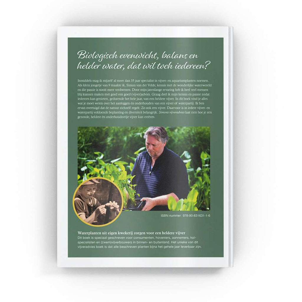 Simons Vijveradvies Boek Nederlands