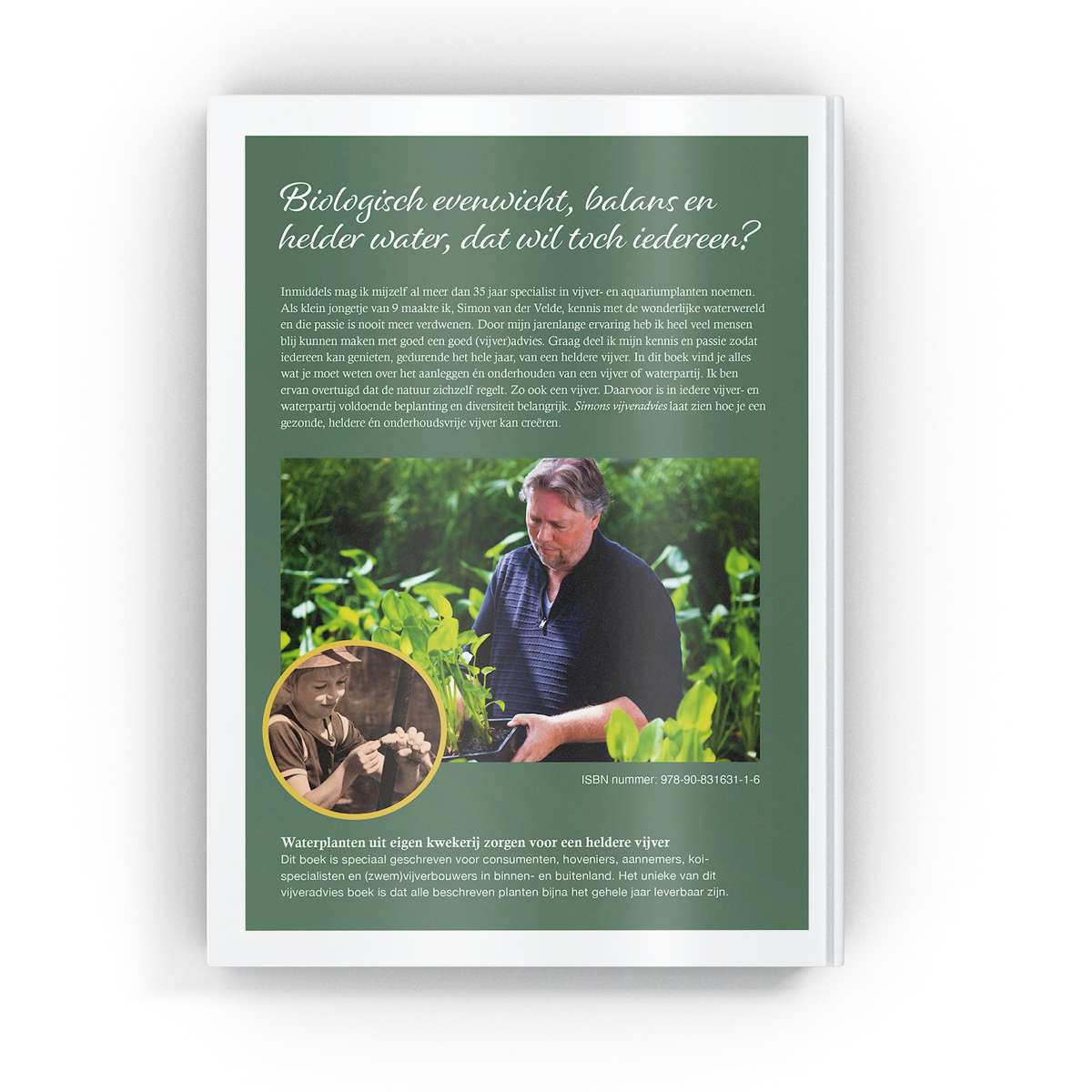 Simons Vijveradvies Boek Nederlands