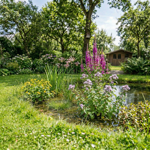 Inheemse Vijverplanten 4 Seizoenbloeiers