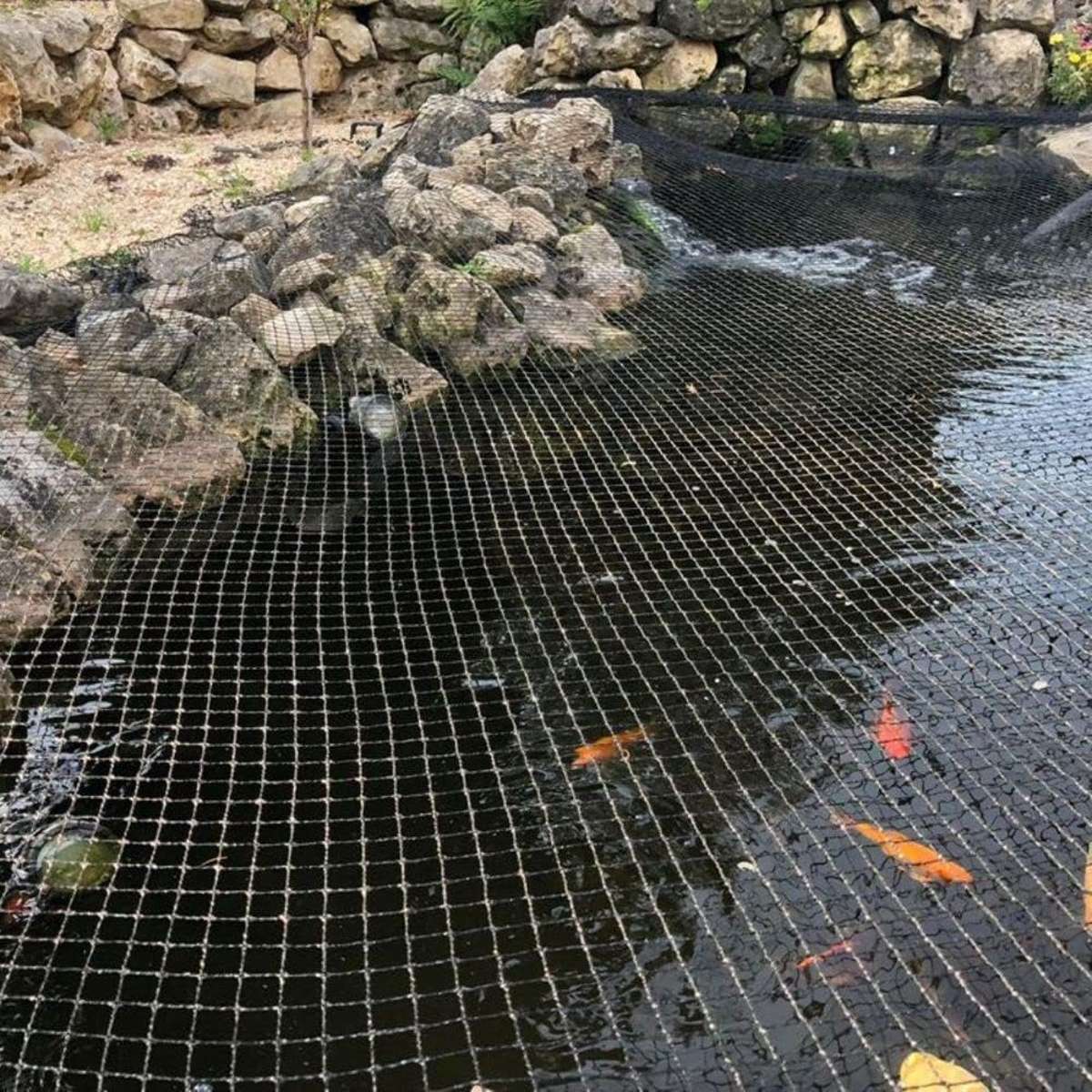 Vijverafdeknet 4x3m