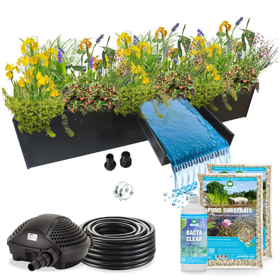 Plantenfilter met Waterval 150 cm
